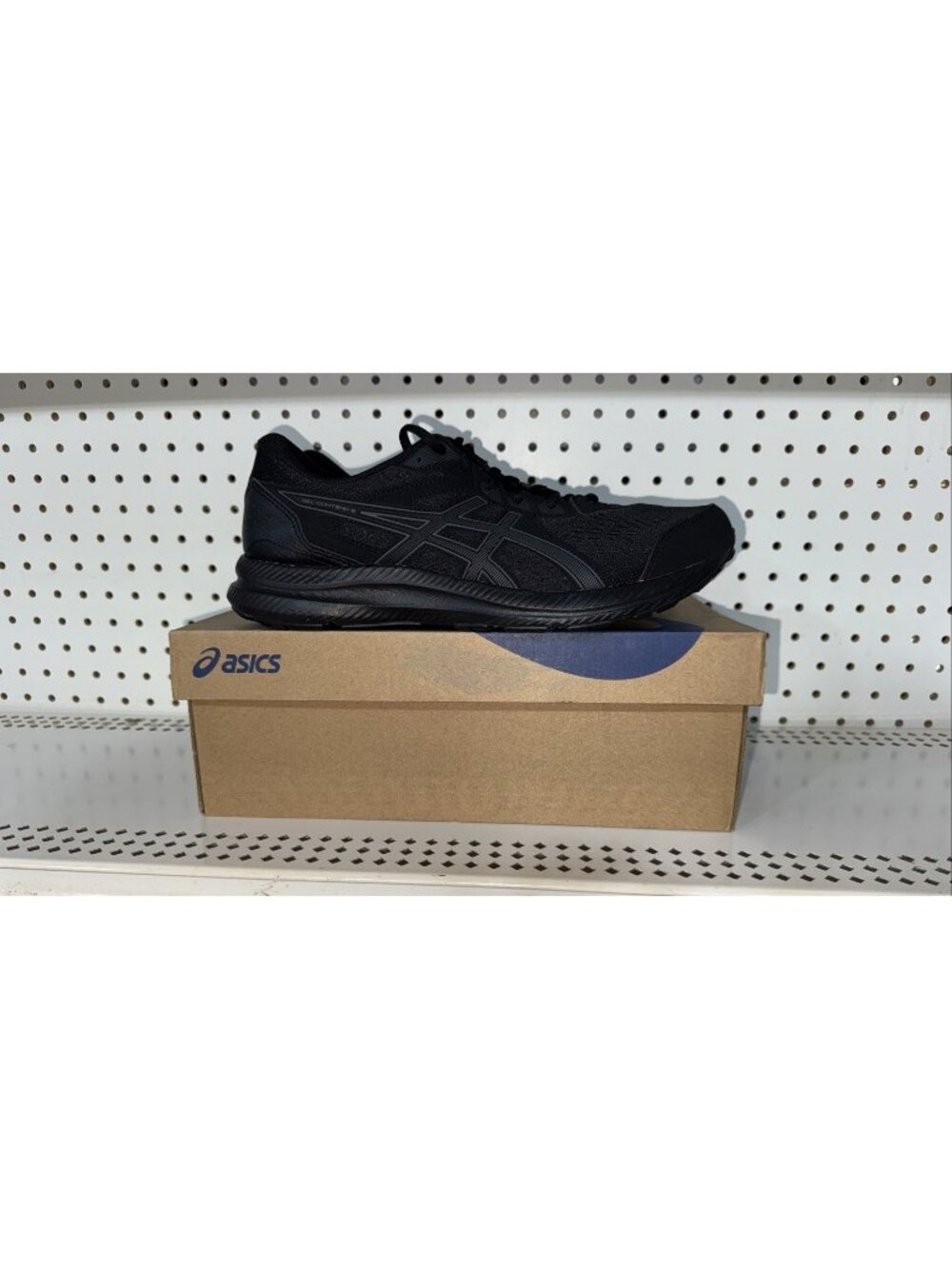 ASICS GEL-Contend 8 Womens Athletic Running Shoes Size 12 Black Gray